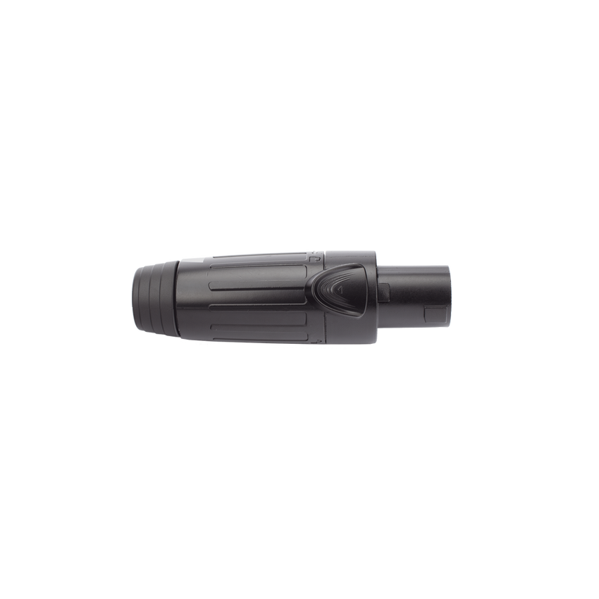 Conector Speakon | Hembra | 4 polos | carcasa negra | Cable AWG10 | 30A