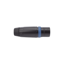 Speakon Conector de cable macho de 4 polos, carcasa negra, cable AWG10,  30A