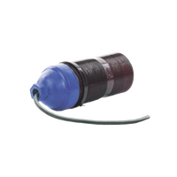 Lámpara de Obstrucción Básica con Globo Rojo de Policarbonato (Con Foco).