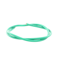 (SLLU22) Cable de Cobre Recubierto THW-LS Calibre 4 AWG 19 Hilos Color Verde (Venta por Metro)
