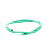 (SLLU22) Cable de Cobre Recubierto THW-LS Calibre 4 AWG 19 Hilos Color Verde (Venta por Metro)