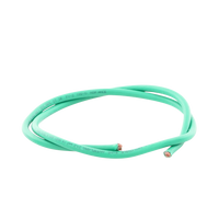 (SLLU22) Cable de Cobre Recubierto THW-LS Calibre 4 AWG 19 Hilos Color Verde (Venta por Metro)