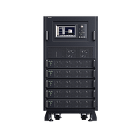 UPS Modular Trifásico Escalable de 40 kVA/40 kW, Topología Online Doble Conversión, Voltaje de 208/220 Vca de L-L, Respaldo de 4 Minutos al 100% de Carga, Incluye Módulo y Banco de Baterías