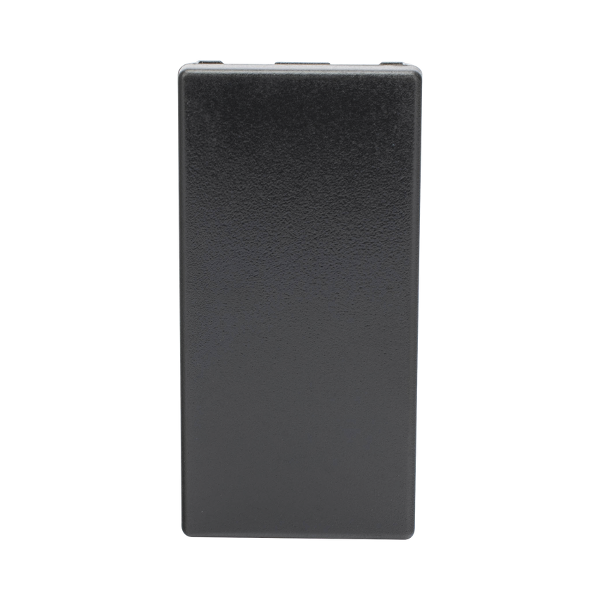 Medio Módulo de Placa Ciega Color Grafito / (K105/14)