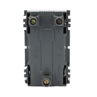 Módulo Dúplex de Contactos Eléctricos 10A 127V Color Blanco / Compatible con Cajas para Pavimento SM-CPAV-2 y SM-CPAV-4 / Requiere Adaptador SM-ADAP-FP para Fijación / Modelo 25424-30