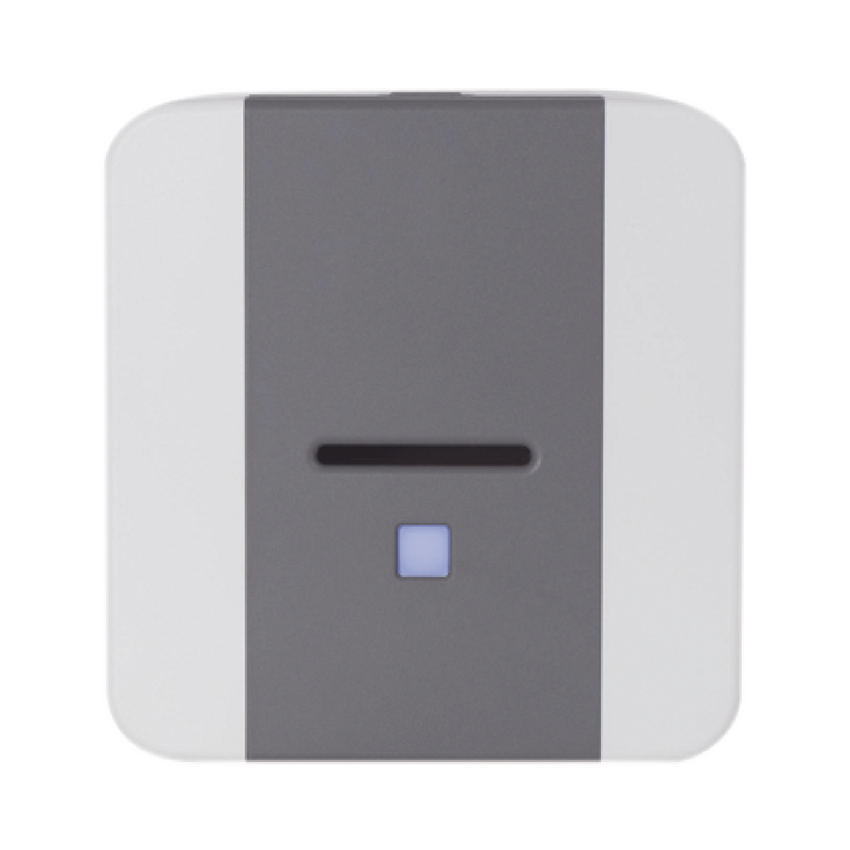 Impresora de Tarjetas Semi- automática SMART21 / Ingreso de Tarjetas Manual/Incluye Ribbon, Software y 100 Tarjetas PVC