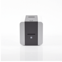 Impresora de Tarjetas Semi- automática SMART21 / Ingreso de Tarjetas Manual/Incluye Ribbon, Software y 100 Tarjetas PVC