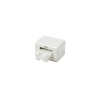 Clip de Puente, Para Uso con Regletas S66 de Siemon, de 1 Par, Color Blanco