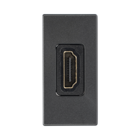 Módulo HDMI Hembra - Hembra Color Grafito / (K129B/14)