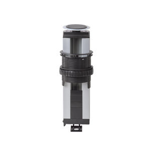 Teleblock Simon K45 para Voz, Datos, Multimedia o Contactos Eléctricos / Capacidad para 5 Módulos K45 / Apertura Automática con Tapa Abatible / Instalación en Mobiliario de Oficina o Comercial / (KTLE205CY)