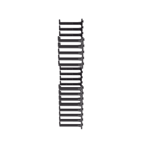 Kit de Dedos Para Organizador de Cables, Para Uso con Gabinetes de 42 o 45 UR, Tipo S o Tipo N, 6.8 in de Ancho, Color Negro