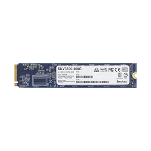 SSD 400GB NVMe M.2 22110, diseñada para Synology NAS con ranuras M.2 integradas