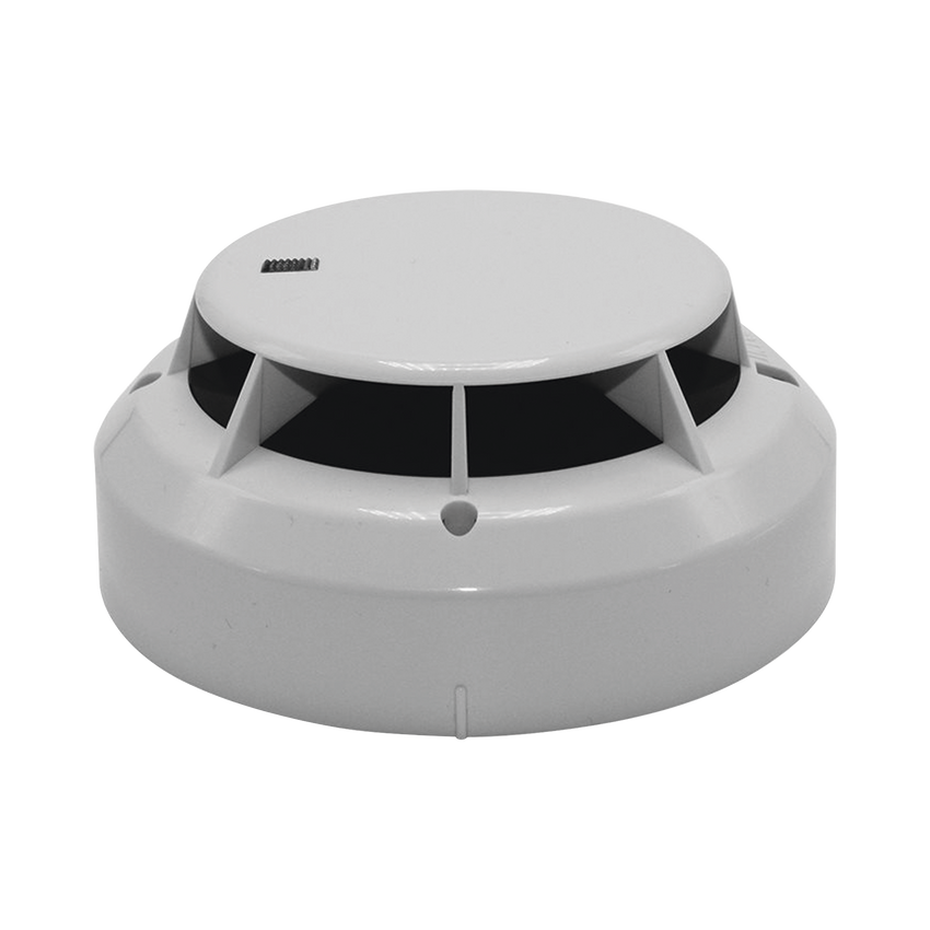 Detector Fotoeléctrico Convencional De Humo a 2 Hilos o 4  Hilos Usando Base (HSC-4R), Listado UL 268 7th edición (0200-11280)