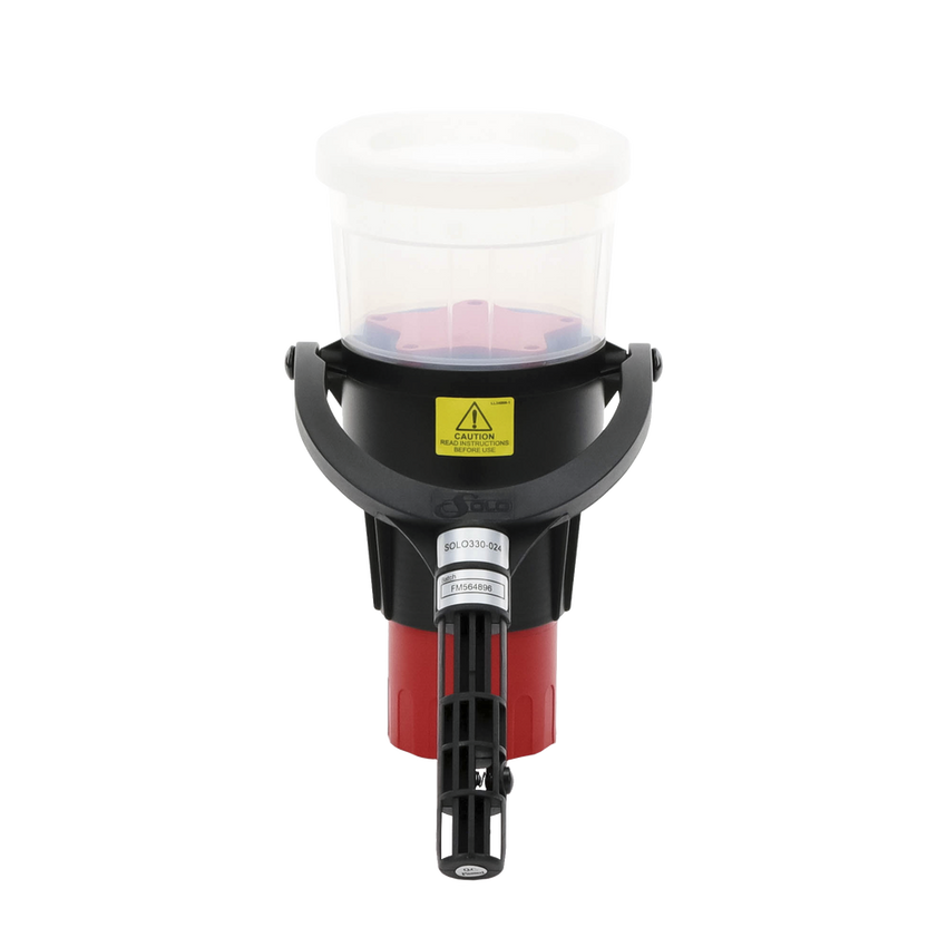 Dispensador de aerosol para prueba de detectores de humo o monóxido de carbono hasta 4’, se usa con aerosoles SOLO-A10, M8, SOLO-C6 (monóxido de carbono)