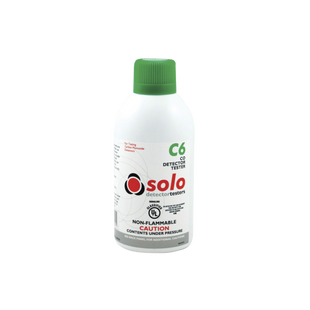 Lata De Gas De Monóxido De Carbono (CO) Genuino Para Prueba De Detectores De CO, Uso Manual o En Dispensadores SOLO-330/SOLO-332, Listado UL