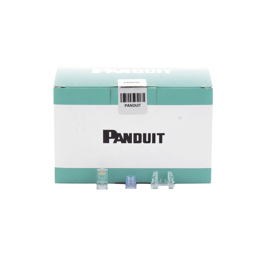 Plug RJ45 Cat6A, Para Cable UTP de Calibre 26 AWG, Chapado en Oro de 50 Micras, Paquete de 100 Piezas