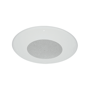 Bocina de 8 Pulgadas para Montaje en Techo, Configuración de Hasta 8 Watts, Color Blanco.