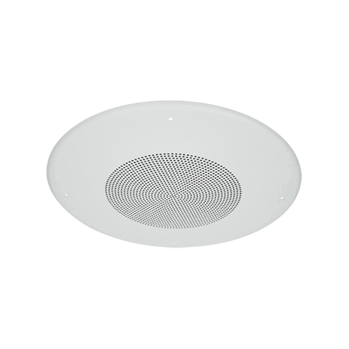 Bocina de 8 Pulgadas para Montaje en Techo, Configuración de Hasta 8 Watts, Color Blanco.