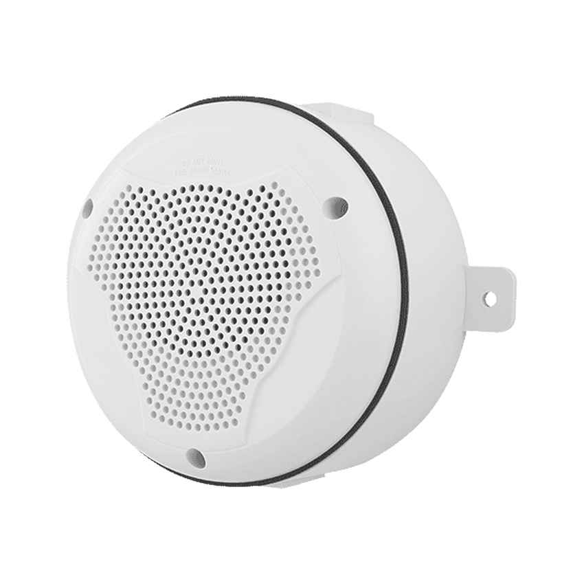 Bocina para exterior de montaje en techo color blanco