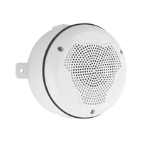 Bocina para exterior de montaje en techo color blanco