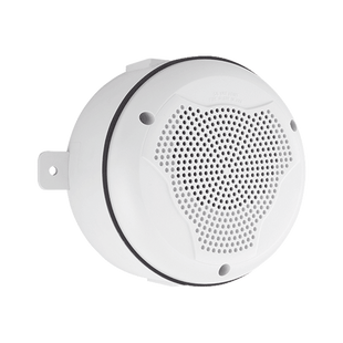 Bocina para exterior de montaje en techo color blanco