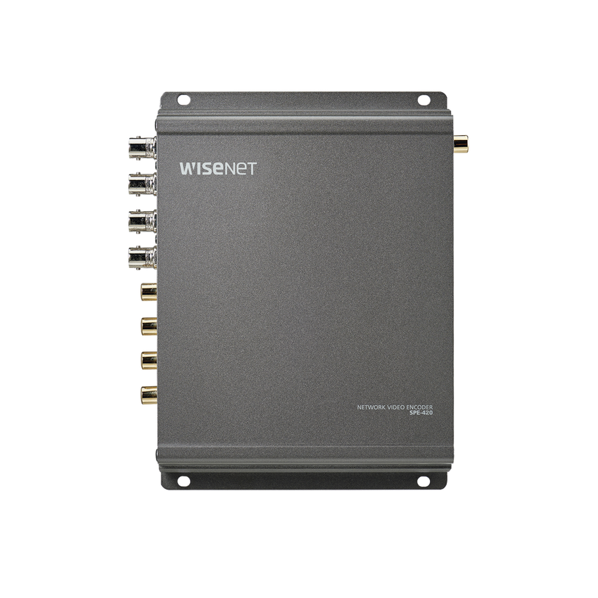 Convertidor de cámaras análogas HD a IP / 4 canales / Hasta 5 MP / 4 Tecnologías (TVI, AHD, CVI y CVBS)