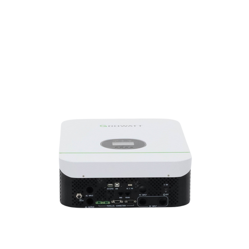 Inversor Cargador 3kW Compatible con Baterías de Litio, Monitoreo Remoto y Sincronización para Mayor Potencia, Operación 48Vcc