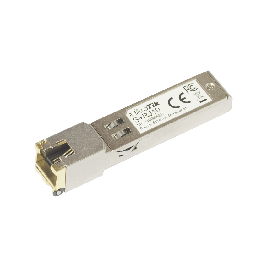 S+RJ10 - 10M, 100M, 1G, 2.5G, 5G, 10G en RJ-45 hasta 10 Gbps