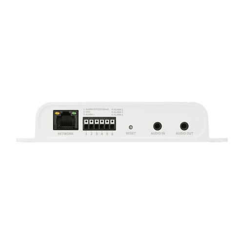 Modulo de E/S de Alarma y Audio por red para camaras PTZ Plus Wisenet
