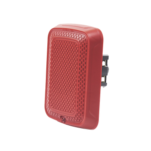 Bocina para Montaje en Pared, Color Rojo, Nuevo Diseño Moderno y Elegante y Menor Consumo de Corriente