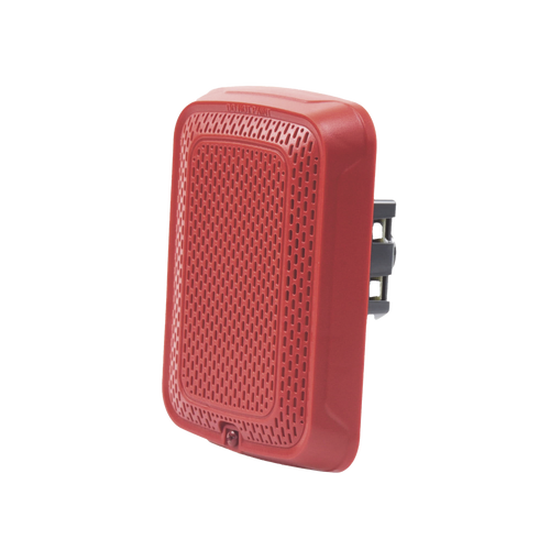 Bocina para Montaje en Pared, Color Rojo, Nuevo Diseño Moderno y Elegante y Menor Consumo de Corriente