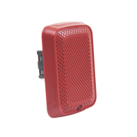 Bocina para Montaje en Pared, Color Rojo, Nuevo Diseño Moderno y Elegante y Menor Consumo de Corriente