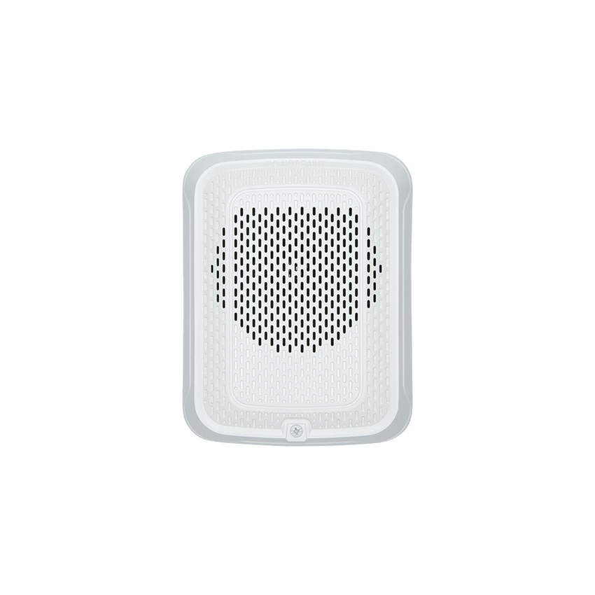 Bocina para Montaje en Pared, Color Blanco, Nuevo Diseño Moderno y Elegante y Menor Consumo de Corriente