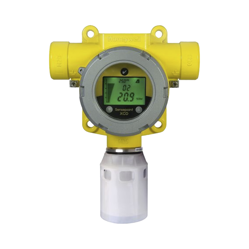 Detector De Gas Fijo, Con Sensor De Oxigeno EC 0-25% V/V,  Salida Modbus y 4-20 mA, Certificación UL/c-UL/INMETRO, Entradas 2x3/4" NPT, Carcasa Pintado De Aluminio Grado Marino LM25, Rango de Gas Fijo, Serie Sensepoint