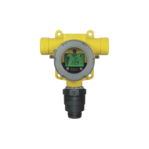 Detector De Gas Fijo Remoto, Con Sensor De Oxigeno (O2) 0-25%, Carcasa Aluminio, Clase I, Div 2, Salida 4-20 mA, 3 Reles, Serie Sensepoint XCD RTD
