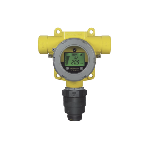 Detector De Gas Fijo Remoto, Con Sensor De Oxigeno (O2) 0-25%, Carcasa Aluminio, Clase I, Div 2, Salida Modbus y 4-20 mA, 3 Reles, Serie Sensepoint XCD RTD