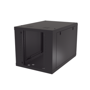 Gabinete de Pared 12U de 1027 mm de Profundidad: Máxima Profundidad y Protección en Acero Reforzado, Ideal para UPS y Servidores de 19"