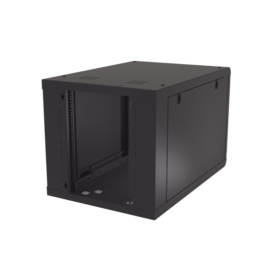 Gabinete de Pared 12U de 1027 mm de Profundidad: Máxima Profundidad y Protección en Acero Reforzado, Ideal para UPS y Servidores de 19"