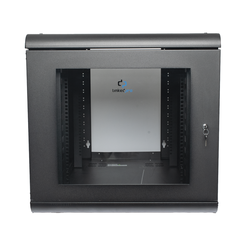 Gabinete de Pared 12U de 1027 mm de Profundidad: Máxima Profundidad y Protección en Acero Reforzado, Ideal para UPS y Servidores de 19"