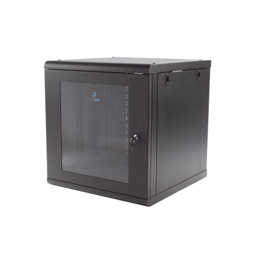 Gabinete de Pared 16U de 635 mm de Profundidad, Rack de 19 in en Acero Reforzado: Compacto y Resistente para Soluciones Profesionales