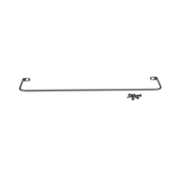 Barra para Aliviar Tensión o Peso Atrás de Patch Panel, Extendida de 5 Pulgadas, Color Negro