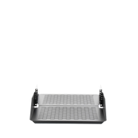 Charola Para Soportar Equipos en Rack de 19in, Ventilada, Frontal y Posterior, Capacidad de 136 Kg, 3UR