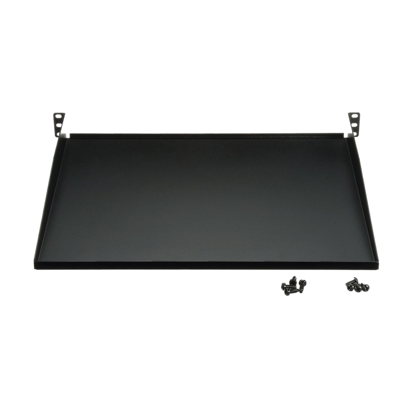 Charola para Soportar Equipos en Rack de 19", con Capacidad de Carga de 20Kg, 1UR