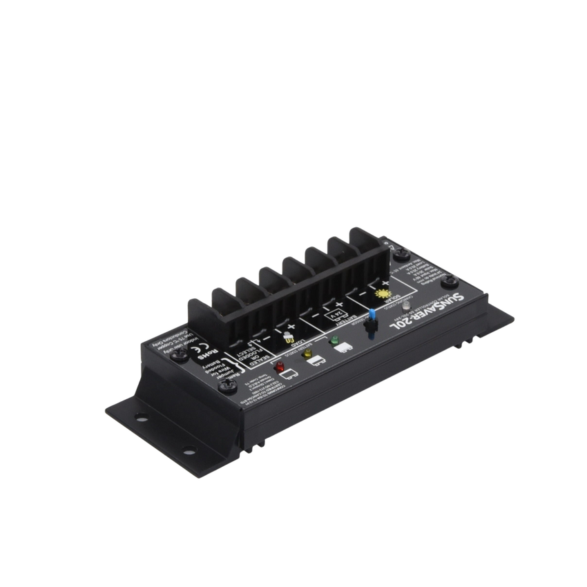 Controlador de Carga Solar SunSaver PWM 20 A / 24 VCC / Encapsulado Ep�xico / Clase 1 Div 2 / Compensaci�n de Temperatura