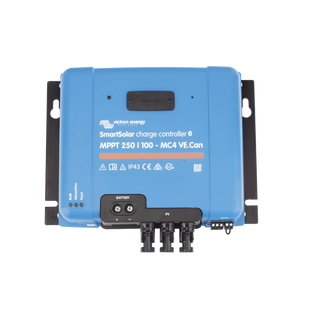 SmartSolar MPPT 250/100-MC4. Controlador Solar MPPT 100A, Voltaje: 48 Vcc. Para uso con Inv. Cargadores Victron