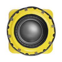 Subwoofer subterráneo de 10 in | 200 Watts | 4 Ohms | Amarillo