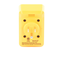 Probador de Tomacorriente Eléctrico Estándar o GFCI con Señal Acústica, Con LEDs de Alto Brillo y Gráfico Incluido Para Verificar Rápida y Fácilmente el Cableado