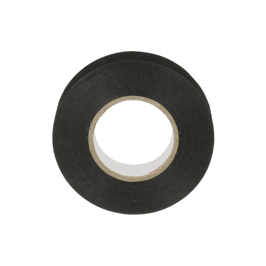 Cinta Eléctrica STRONGHOLD para Aislar, de PVC, Uso General Reparación y Mantenimiento, Grosor de 0.18mm (7 mil), Ancho de 19mm, y 18m de Largo, Color Negro