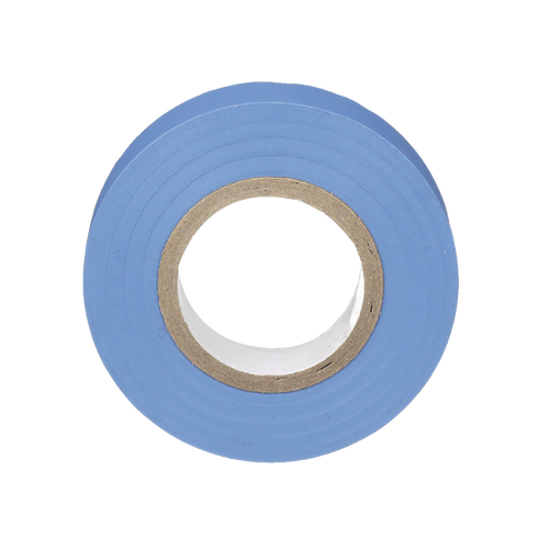 Cinta Eléctrica STRONGHOLD para Aislar, de PVC, Uso General Reparación y Mantenimiento, Grosor de 0.18mm (7 mil), Ancho de 19mm, y 20.12m de Largo, Color Azul