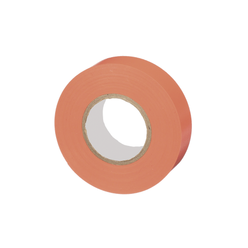 Cinta Eléctrica STRONGHOLD para Aislar, de PVC, Uso General Reparación y Mantenimiento, Grosor de 0.18mm (7 mil), Ancho de 19mm, y 20.12m de Largo, Color Naranja
